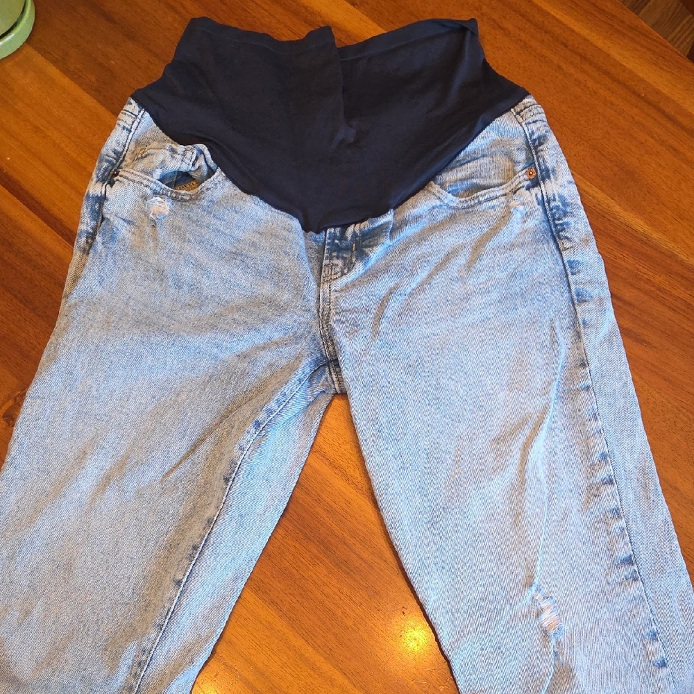 Old Navy Light Blue Maternity Jeans - 10 Long!